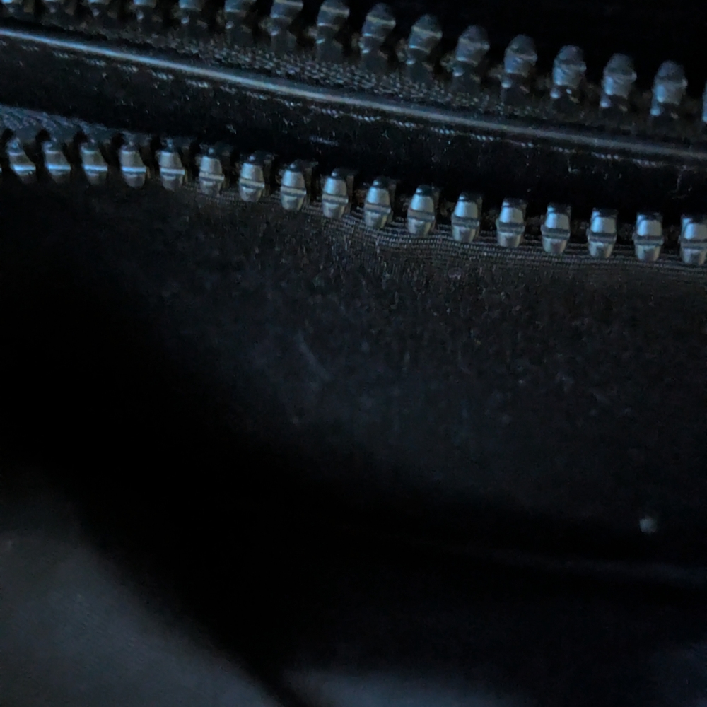 Coach Black Leather Belt Bag with Front Pocket - Picture 12 of 13